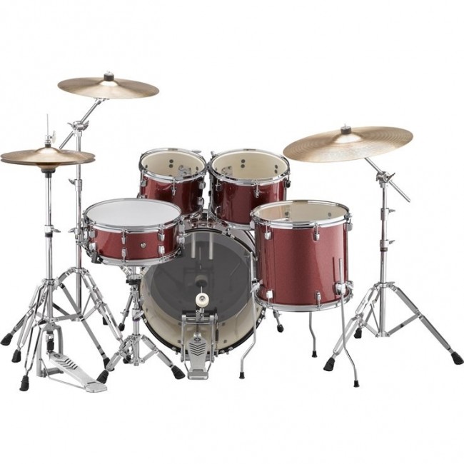 DRUM SET YAMAHA RYDEEN RDP2F5-RD + GM2F53A HARDWARE WITHOUT